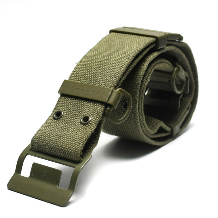 Originele Franse legerriem Famas Olive OD riem France Military NIEUW - GoMilitar