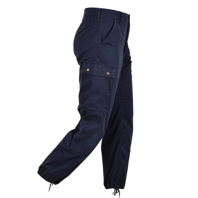 Original French Military blue police trousers F1 model uniform workwear pants - GoMilitar