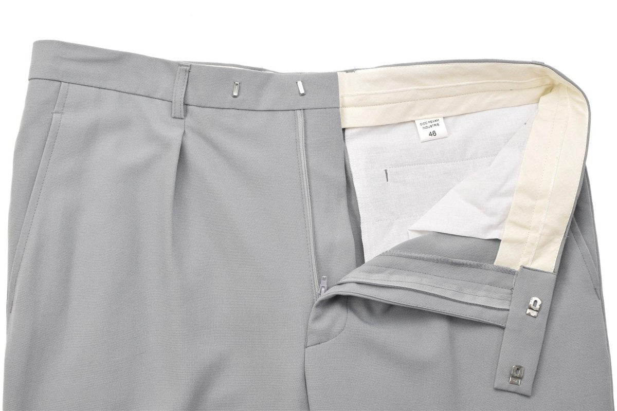 Originele Franse militaire kledingbroek grijs uniform formele broeken casual nieuw