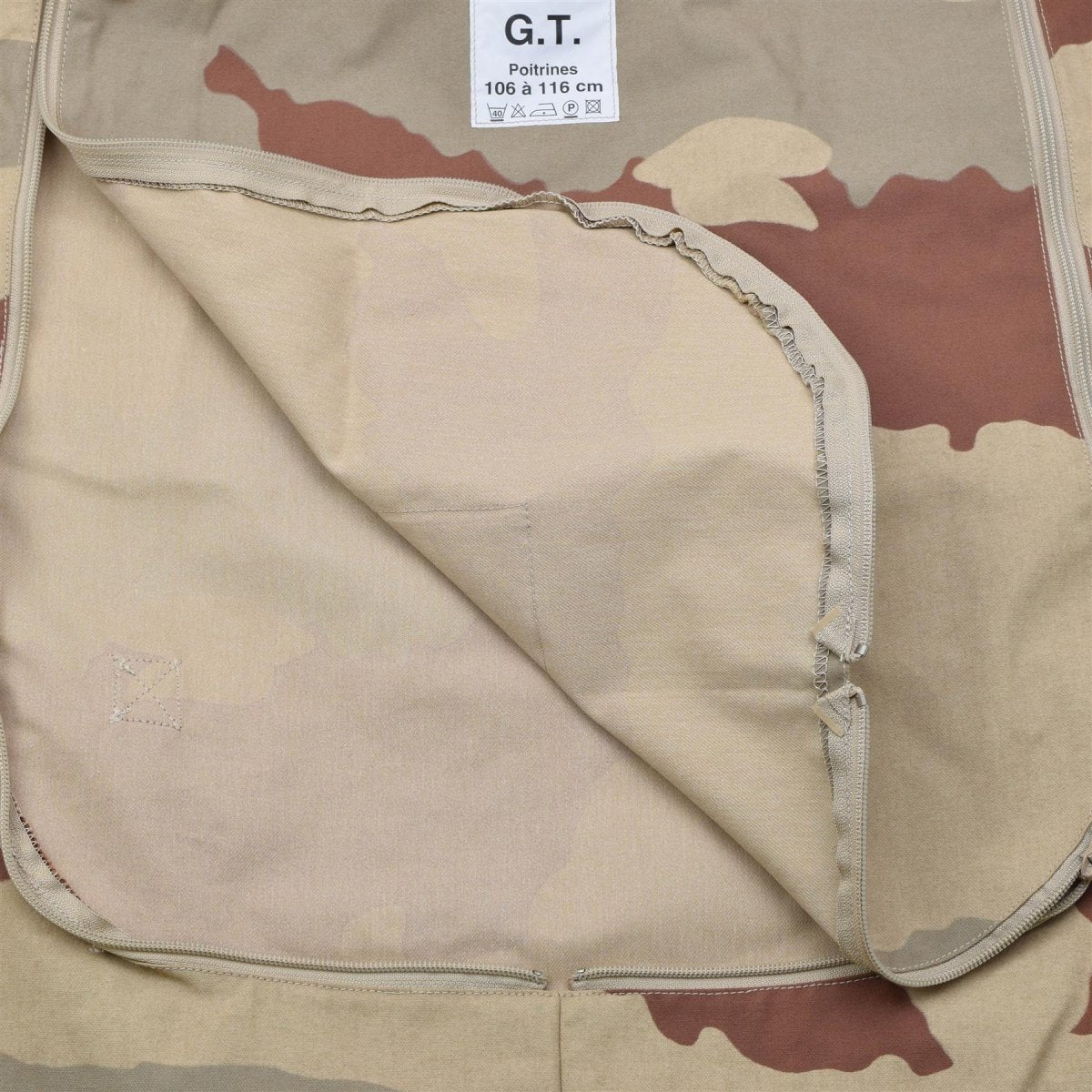 Veste pare-balles militaire originale française sans plaques balistiques Deguet Camo