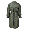 Manteau de pluie long militaire français d'origine olive toutes saisons imperméable ceinturé NEUF