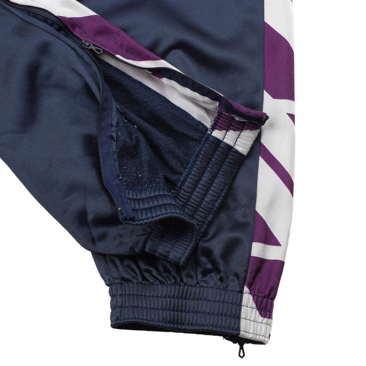 Originele Franse militaire school trainingsbroek sportbroek gestreept lopen wandelen