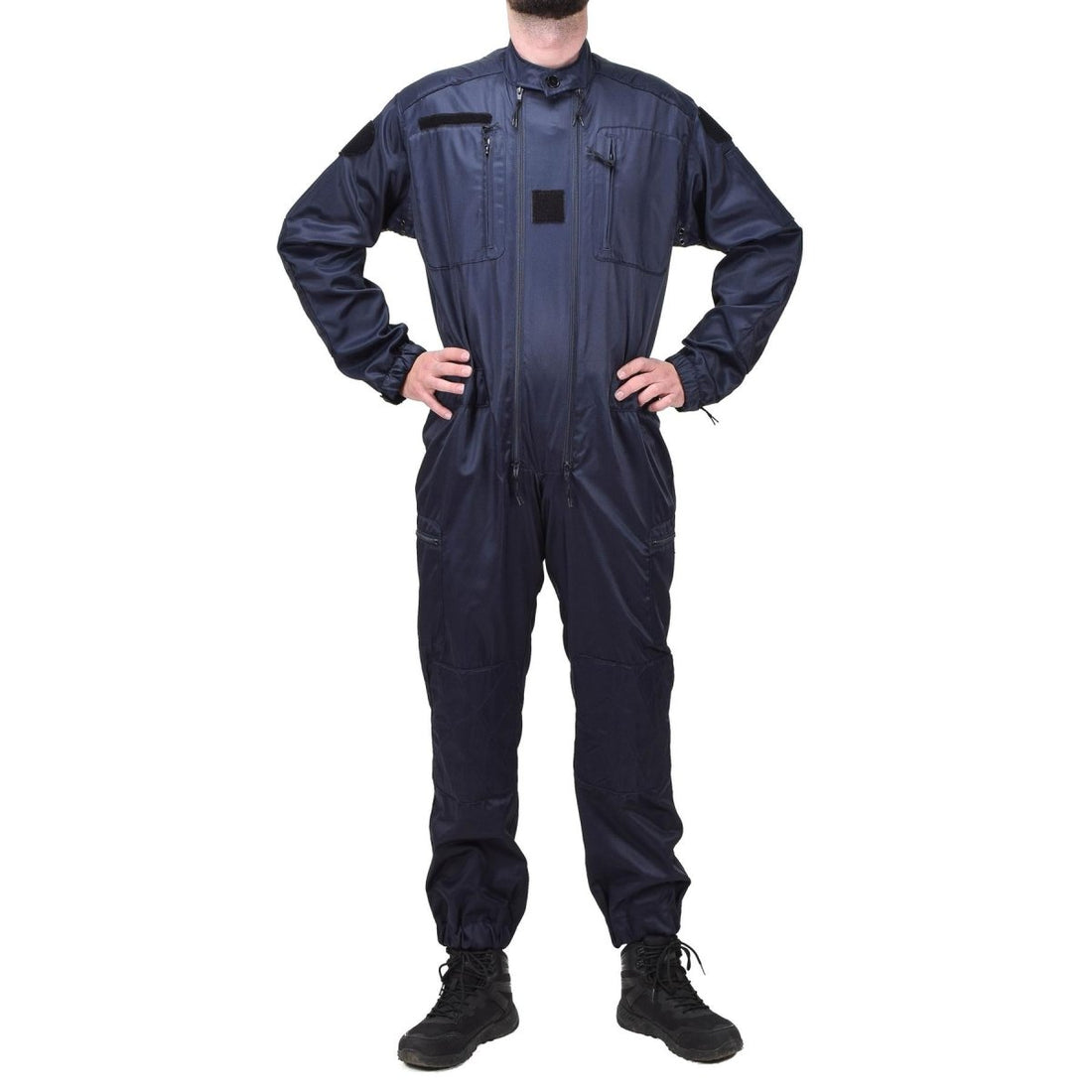 Originele Franse politie-afdeling Blue Coverall Anti-Static Officer Jumpsuit Nieuw