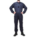 Originele Franse politie-afdeling Blue Coverall Anti-Static Officer Jumpsuit Nieuw
