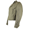 Origineel echt Belgisch België Army Field Ike Jacket Olive Od Eisenhower Wool