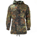 Origineel Duitse leger veldjack Parka Militair nummer Flecktarn Camo W Liner