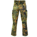 Origineel Duitse legernummer Flecktarn Camo -broek Field Combat Militaire broek