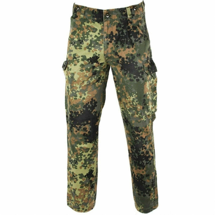 Originele Duitse legeruitgave flecktarn camouflagebroek veldgevecht militaire broek - GoMilitar