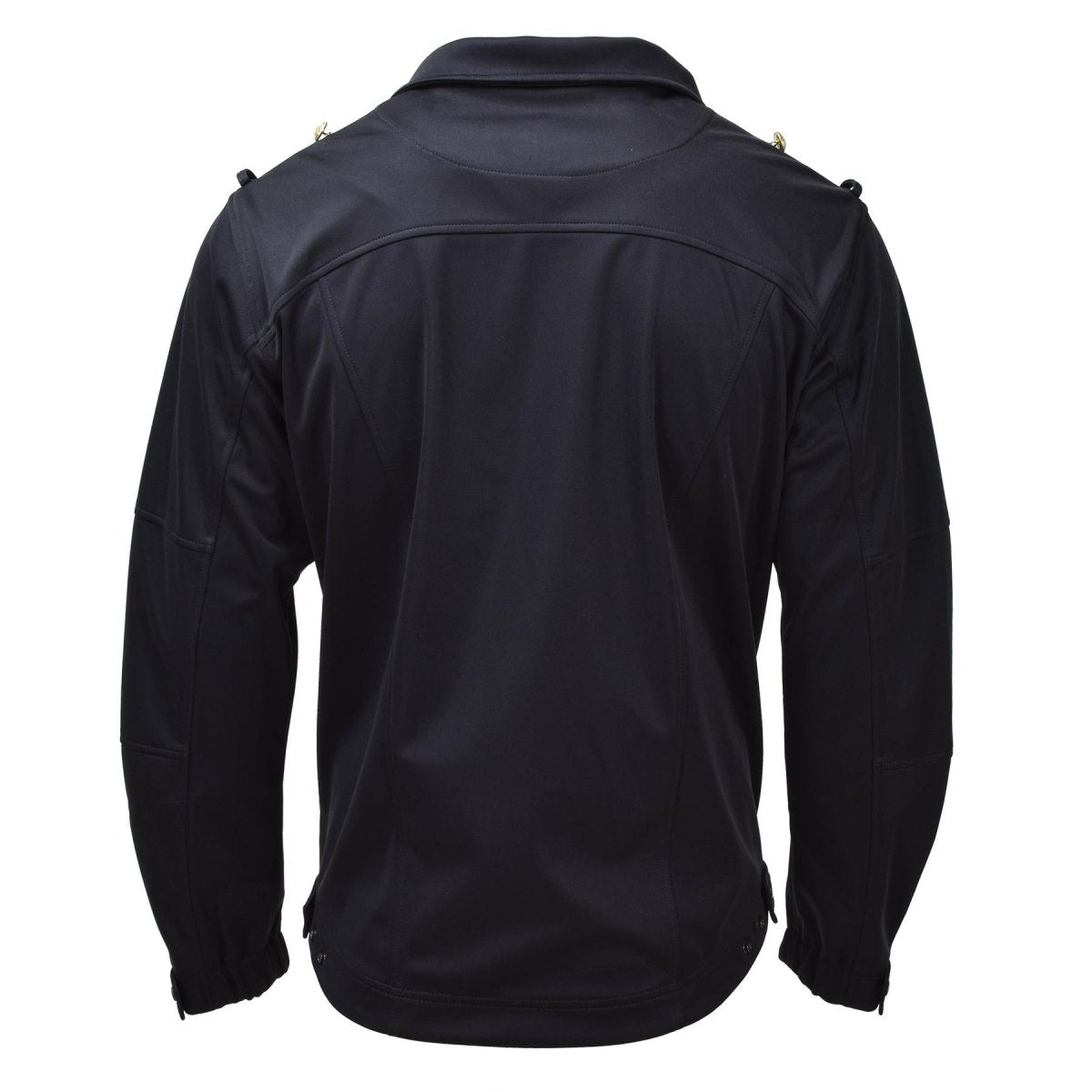 Originele Duitse leger mariene ritsjack zwarte softshell hoge kraag gevechten nieuw