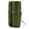 Kit de désordre de l'armée allemande originale, cantine, bouteille d'eau, ustensiles de cuisine, armée