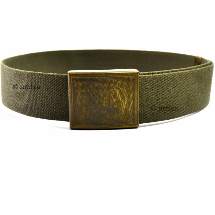 Originele Duitse leger militaire bretelsgordel Heavy Duty German Webbing olijf - GoMilitar