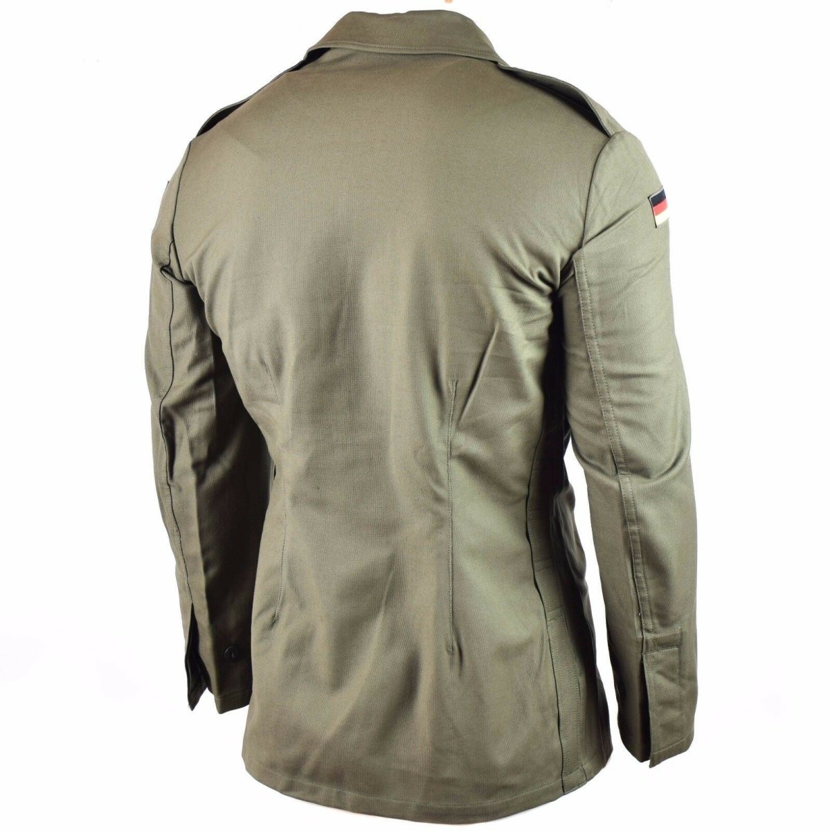 Origineel Duitse leger Moleskin Jacket. Vintage BW Army Field Olive Drab Jacket