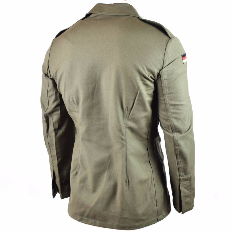 Original German army Moleskin jacket. Vintage BW army field olive drab jacket - GoMilitar