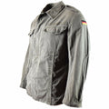 Origineel Duitse leger Moleskin Jacket. Vintage BW Army Field Olive Drab Jacket