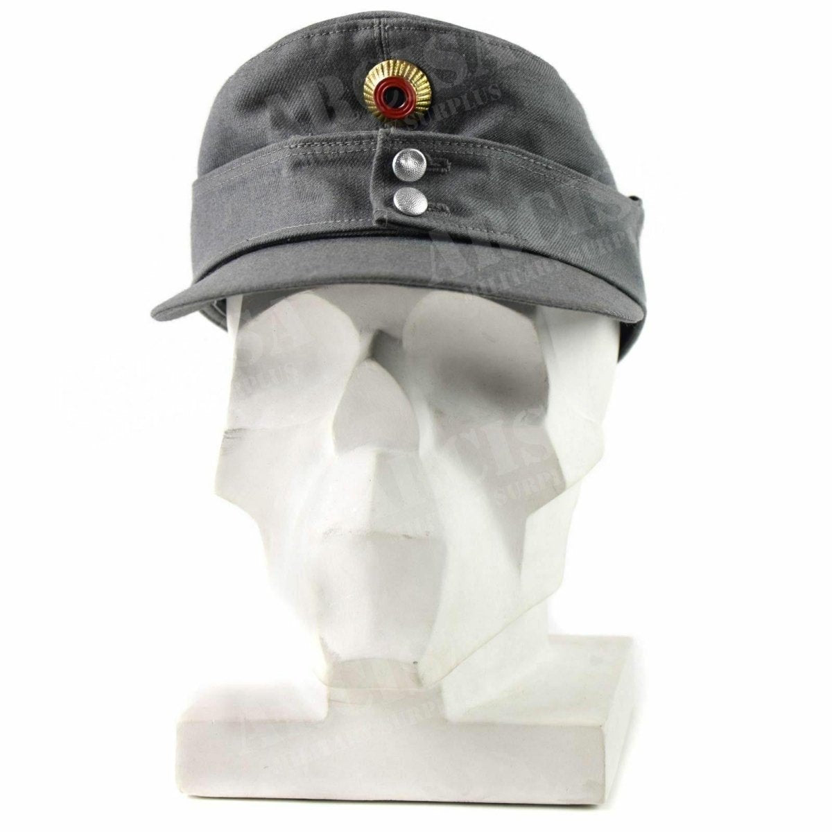 Originele Duitse leger bergkap Gebirgsjäger grijze militaire hoed