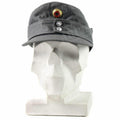 Casquette de montagne originale de l'armée allemande Gebirgsjäger chapeau militaire gris