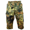 Short de combat original de l'armée allemande, camouflage flecktarn bermuda