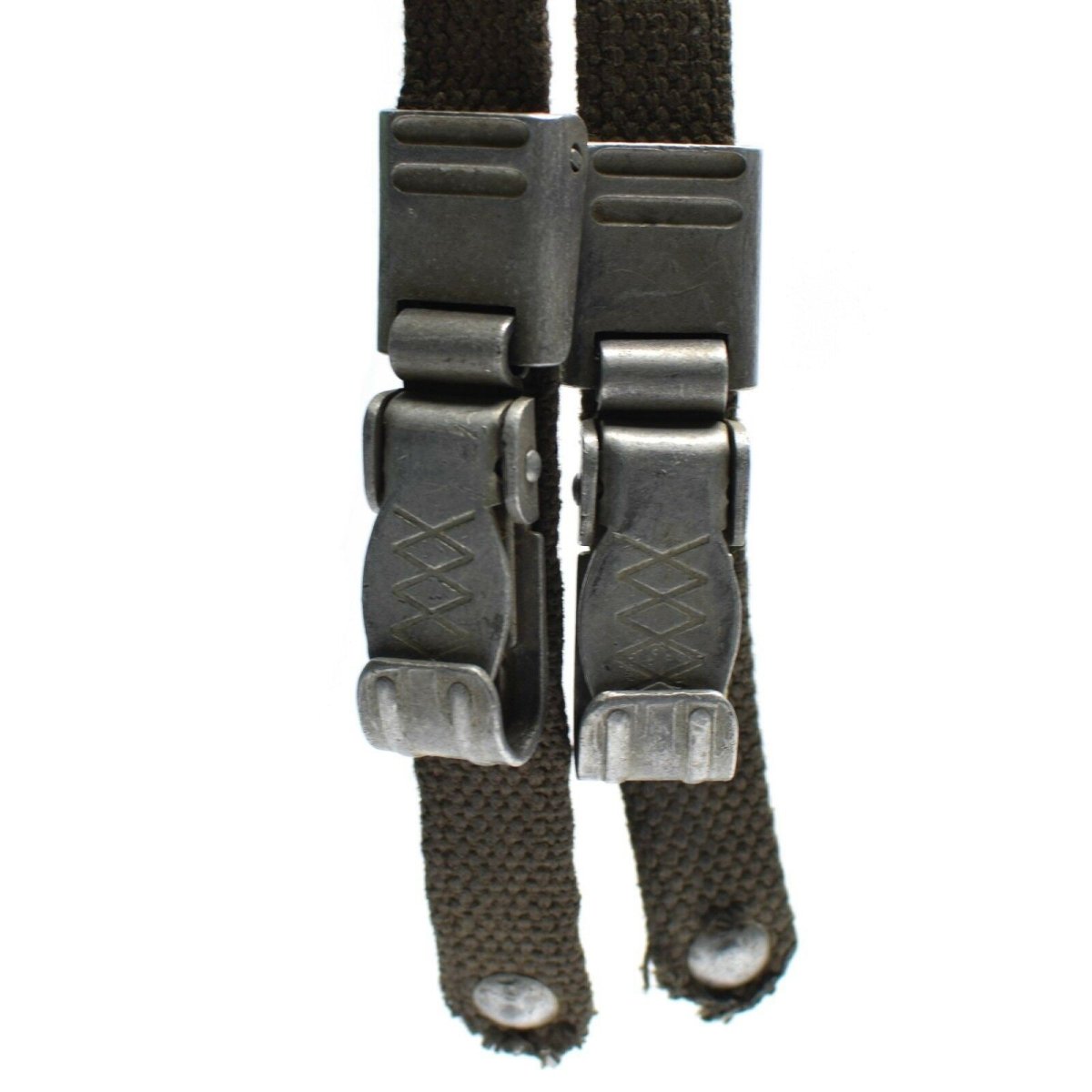 Originele Duitse leger y-rek veldgordels bretels tas tactische riem