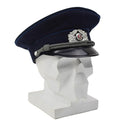 Original German Judical Service Mdl Peaked Cap Cord NVA Soldat Badge Blue - GoMilitar