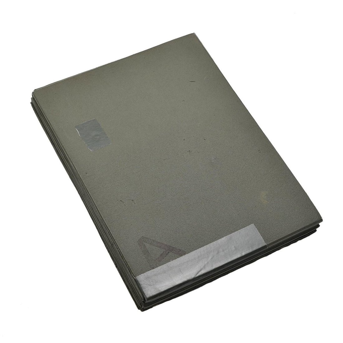 Tapis de camping militaire allemand original, tapis de sol pliable, problème de l'armée, olive