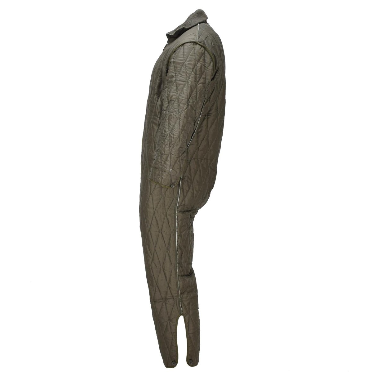 Oorspronkelijke Duitse militaire coverall voering Leger Issue Winter geïsoleerd pak Olive
