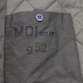 Original militaire allemand DDR Field Coat Army Issue vintage Surplus Olive
