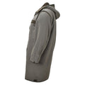 Originele Duitse militaire Lange Parka Faux Fur Liner Thermal Hooded Army Olive