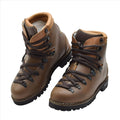 Originele Duitse militaire leger wandelschoenen leer Vibram Outdoor bruin