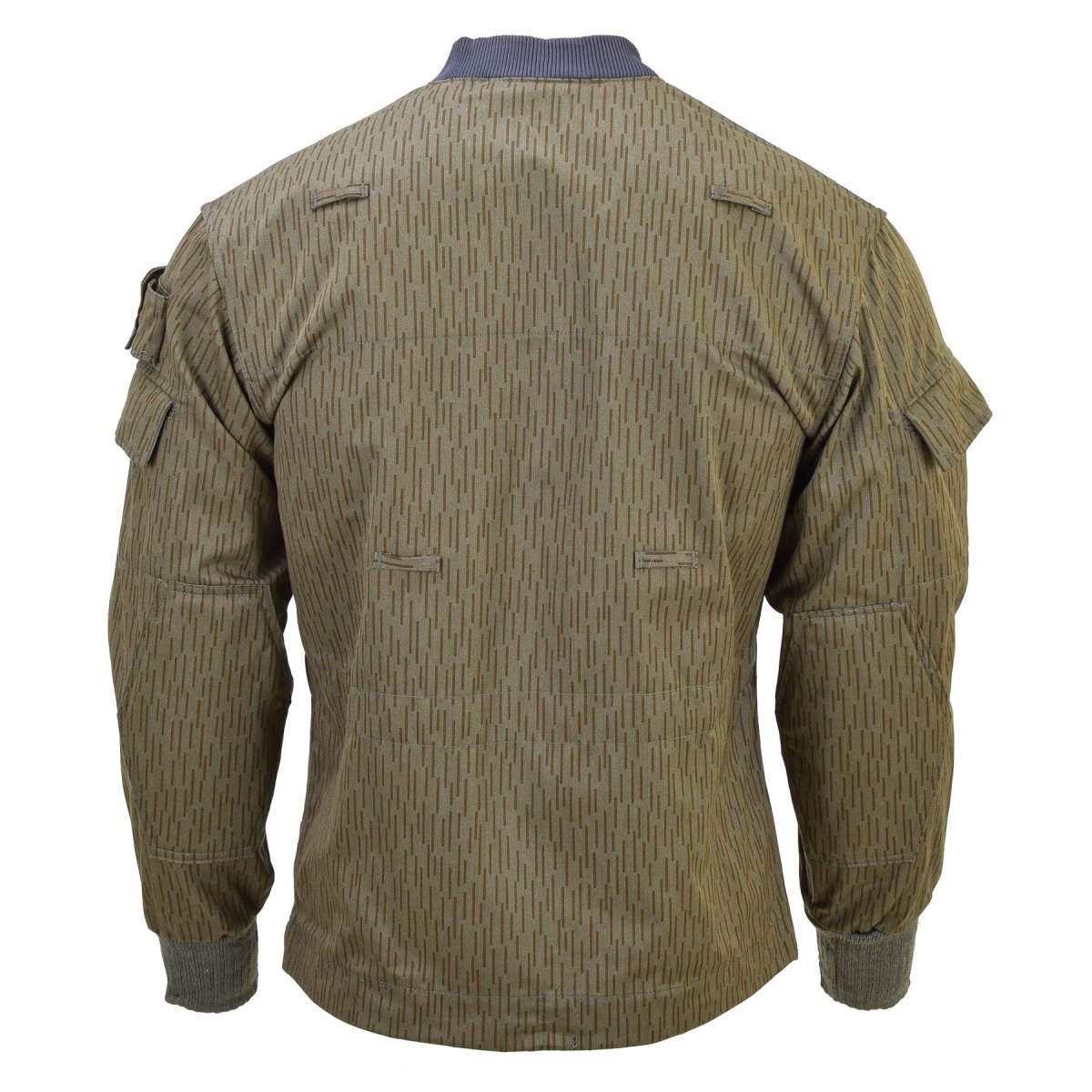 Origineel Duitse militaire NVA Strichtarn Camo Jacket Vintage Combat Field -uniform