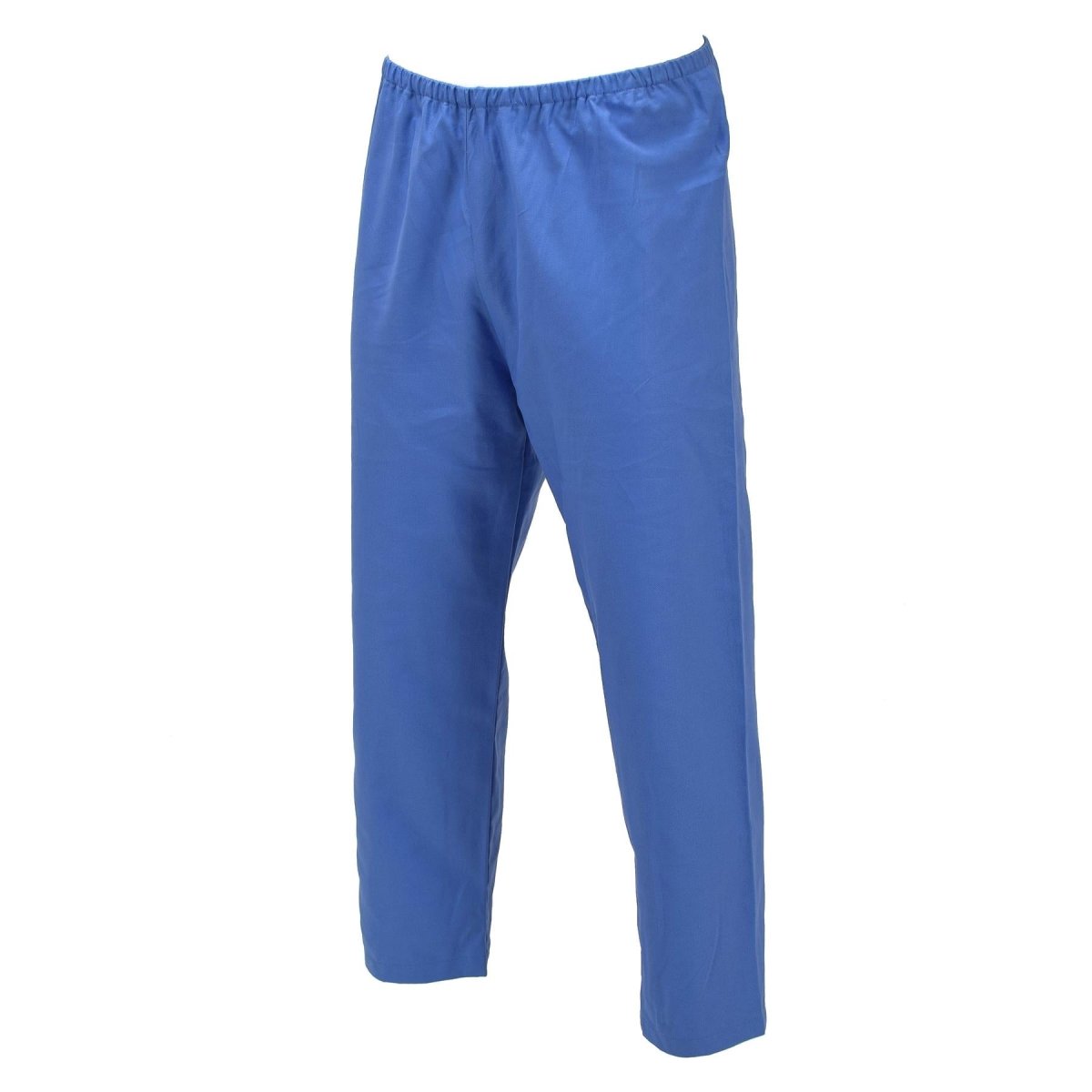 Originele Duitse militaire pyjamabroek elastische taille ontspannen nachtkleding blauw