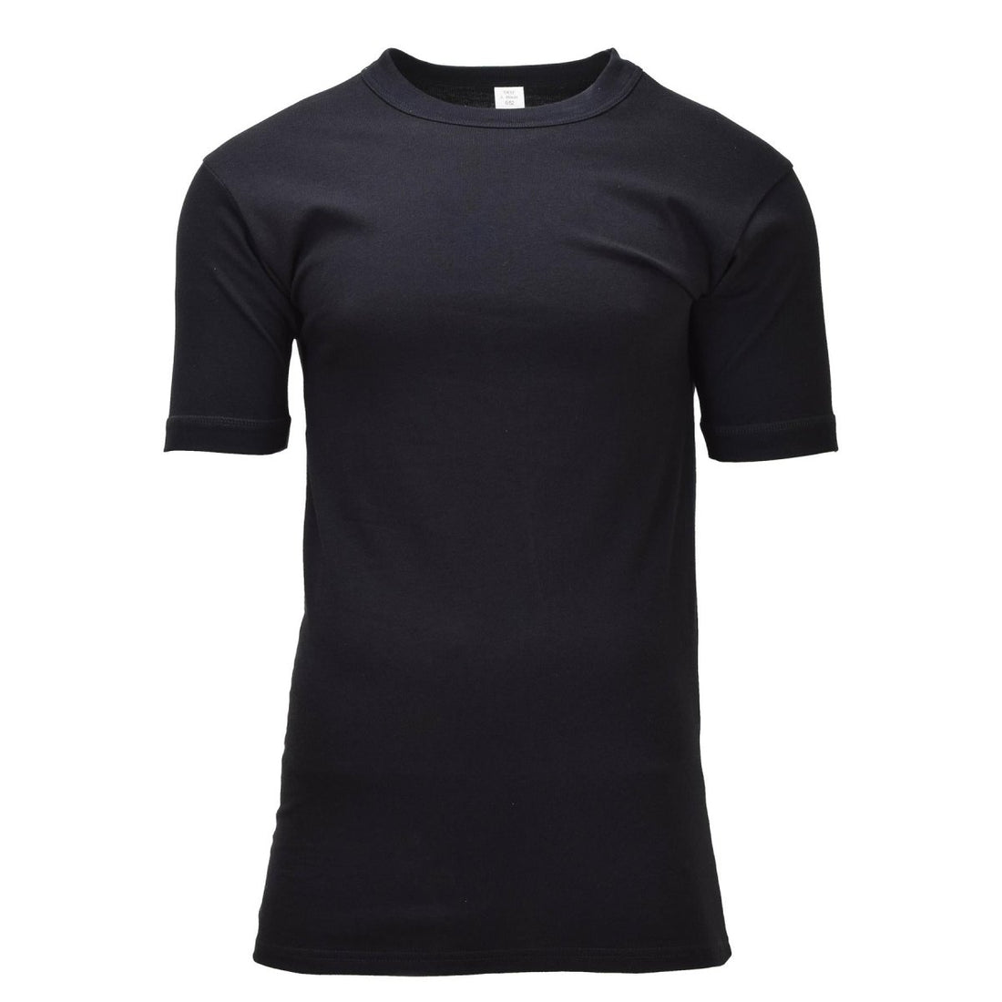 Origineel Duits Militair Ondershirt Korte Mouw Army Issued Surplus Zwart