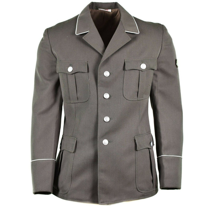 Original allemand NVA armée robe veste officier formel uniforme gris militaire nouveau - GoMilitar