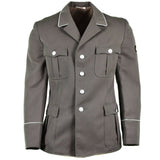 Originele Duitse NVA -leger jurk Jacket Officier formeel uniform grijs militair nieuw