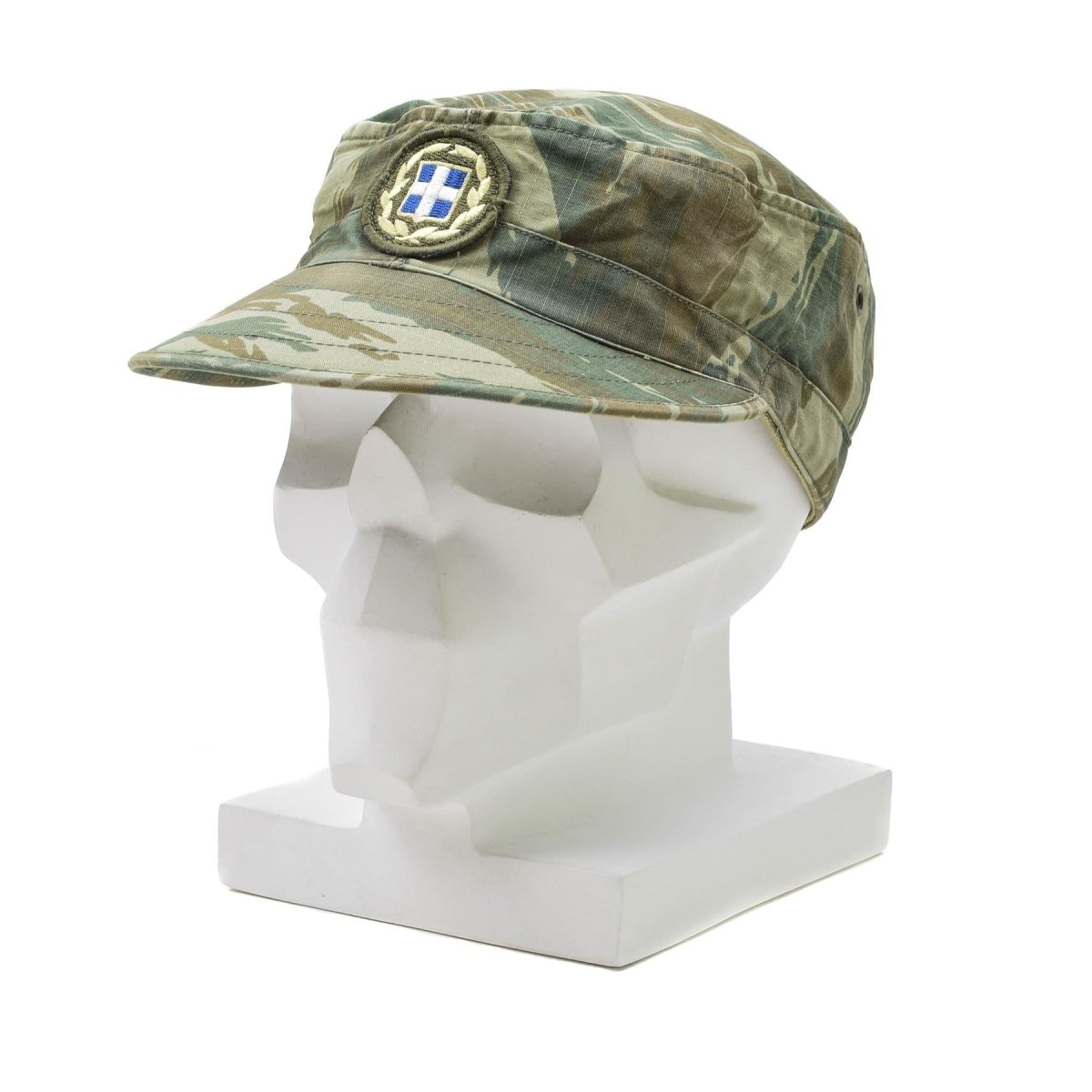 Originele Griekse legerveldtroepen Cap Lizard Camo lichtgewicht militaire zomerpet