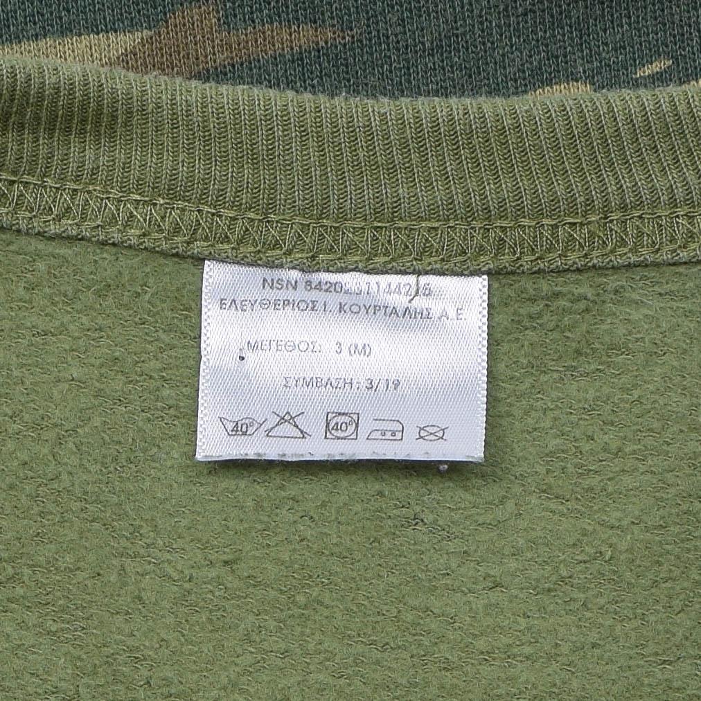Origineel Grieks leger sweatshirt Griekenland militaire sportkleding shirts hagedis camo