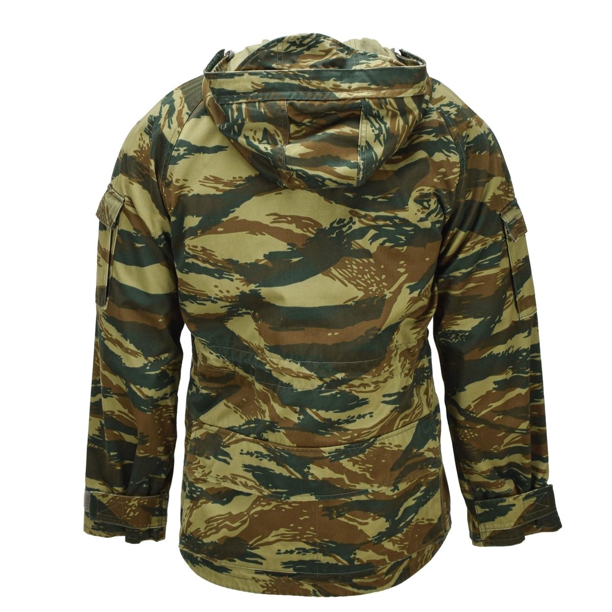 Parka militaire grecque originale M65, doublure à capuche, veste militaire, camouflage lézard