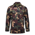 Veste de campagne militaire hongroise originale M1990 chemises forestières à quatre couleurs NEUF