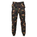 Pantalon de campagne d'été militaire hongrois d'origine M1990 camouflage bois ripstop NEUF