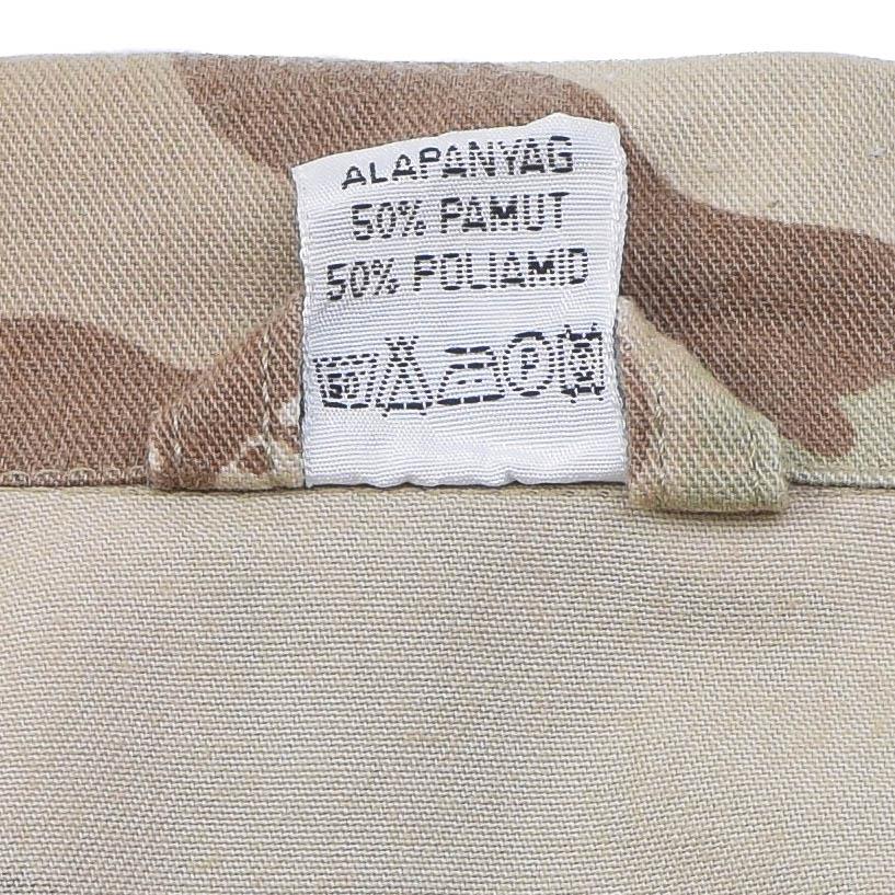 Veste tactique militaire hongroise originale, chemise de combat camouflage désert légère