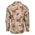 Veste tactique militaire hongroise originale, chemise de combat camouflage désert légère