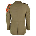 Originele Italiaanse legerjack bruine parade uniform jurk wol militair probleem