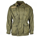 Veste-chemise verte olive originale de l'armée italienne, édition excédentaire militaire BDU