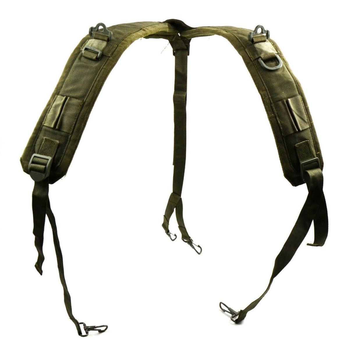 Originele Italiaanse leger y-riem bretgers schouderharnas tactische riem