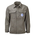 Veste de cérémonie italienne originale en laine olive, uniforme vintage, poignets réglables