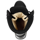 Original Italian Military Combat Boots Lightweight Leather Semi Seasional Black - GoMilitar