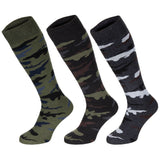 Original Italien Militaire Esercito Chaussettes D'hiver Longues Hautes 3 Pack Camouflage