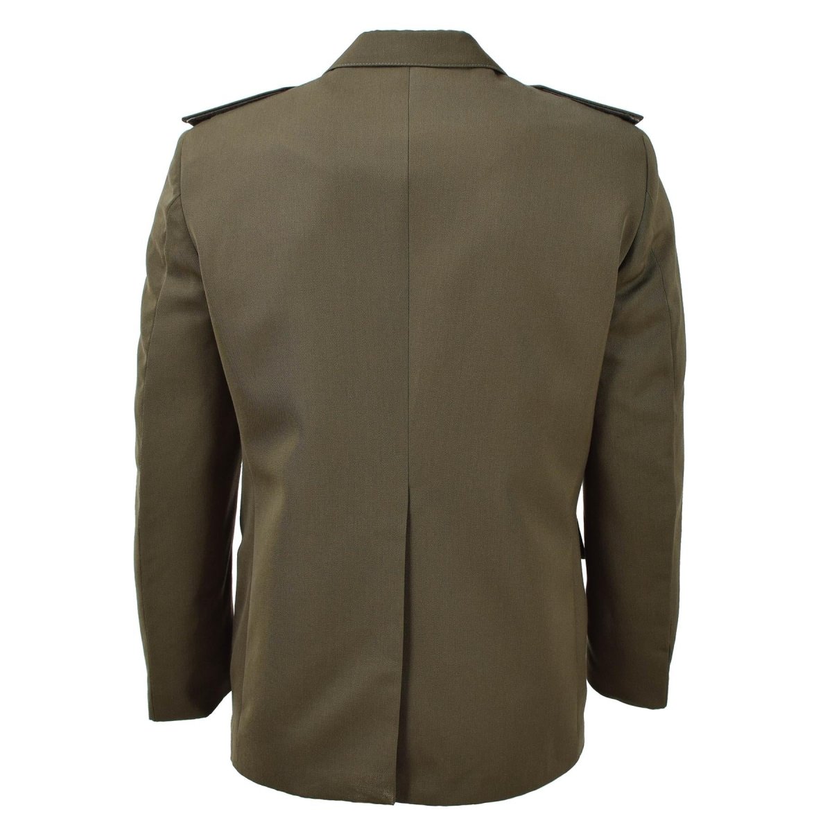 Originele Italiaanse militaire formele jas verde parade jurk vintage bruin