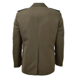 Originele Italiaanse militaire formele jas verde parade jurk vintage bruin