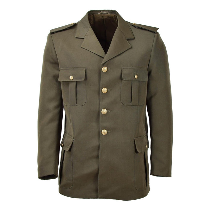 Veste formelle militaire italienne originale VERDE robe de défilé vintage Marron - GoMilitar