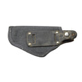 Originele Italiaanse Militaire Pistoolholster Nylon Drukknoopsluiting Grijs